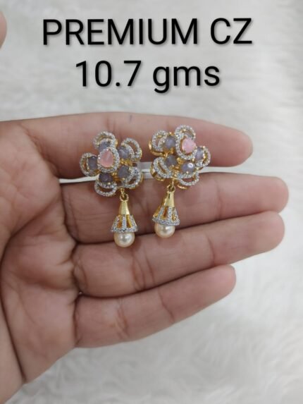 Earrings Premium CZ 10.7 gms